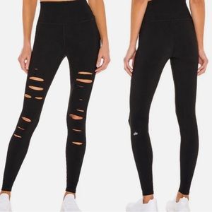 Alo warrior leggings in black